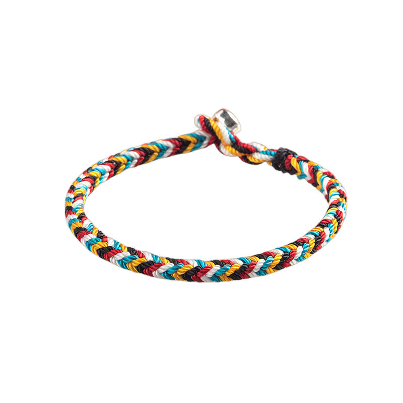 Hand Woven Rope Long Life Five-color Thread