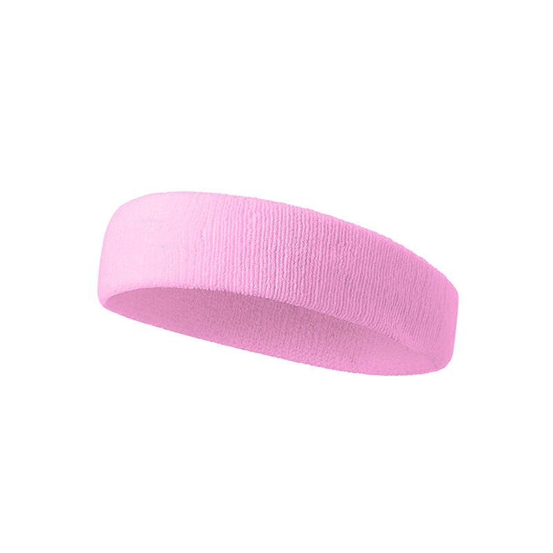 Pure Color Sports Headband Running Headwear Sweat-Absorbent Headband Basketball Antiperspirant Belt Fitness Sweat Guide Belt