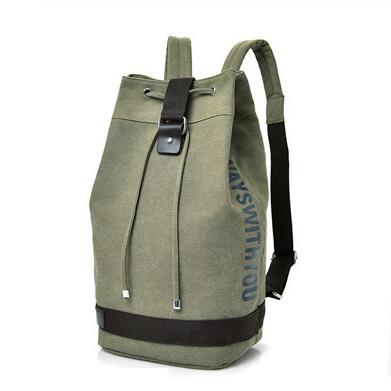 Hot Top Canvas Men's Sports Gym Bags Outdoor Basketball Backpack For Teenager Soccer Ball Pack Laptop Bag Training Fitness Bag
