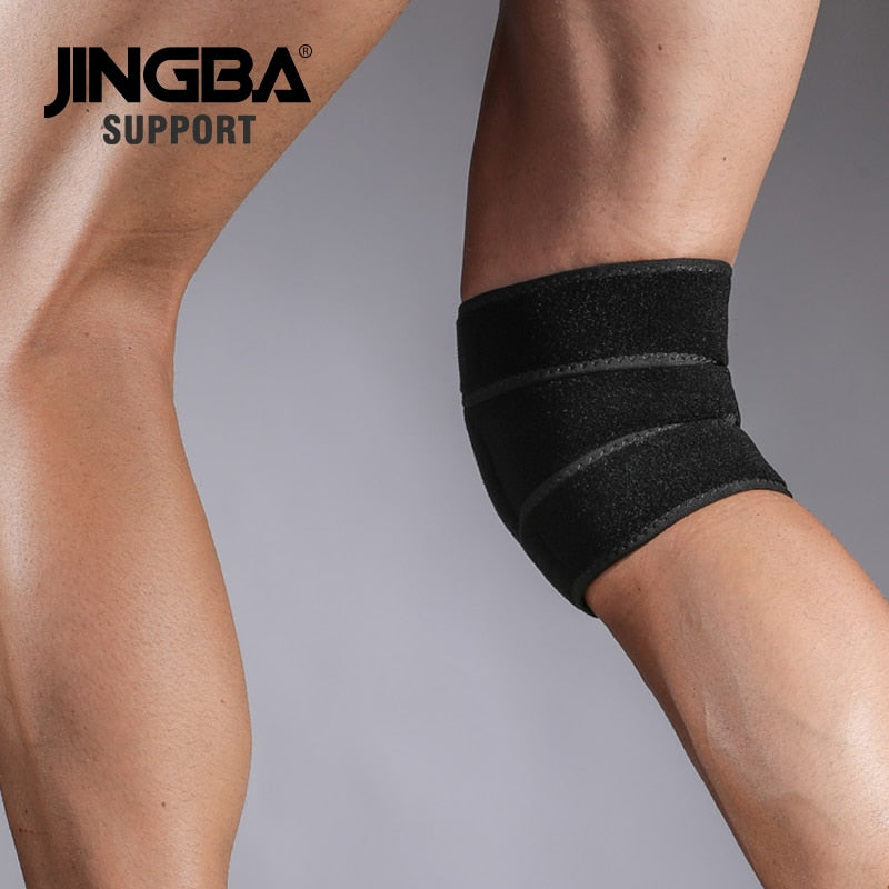 JINGBA-rodillera de soporte para voleibol, rodillera para deportes al aire libre, baloncesto, protector de rodilla anticaída, rodillera deportiva