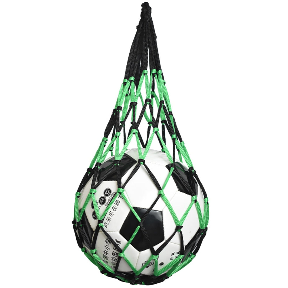 1PC Basketball Net Tasche Nylon Bold Lagerung Tasche Einzelnen Ball Tragen Tragbare Ausrüstung Outdoor Sport Fußball Fußball Volleyball Tasche