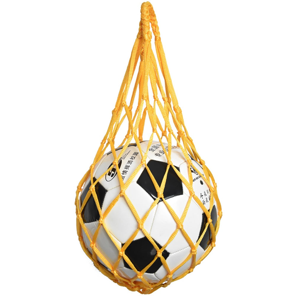 1PC Basketball Net Tasche Nylon Bold Lagerung Tasche Einzelnen Ball Tragen Tragbare Ausrüstung Outdoor Sport Fußball Fußball Volleyball Tasche