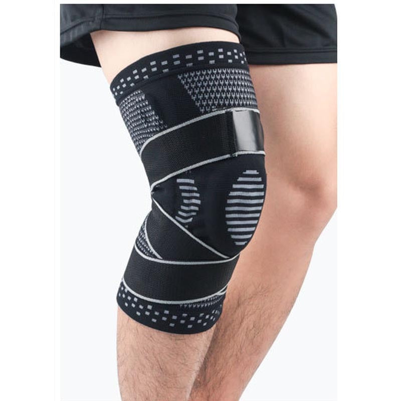 Knee Brace Compression Sleeve Non-Slip Running Hiking Soccer Basketball Meniscus Tear Arthritis Single Wrap Kneepads Knee Pads