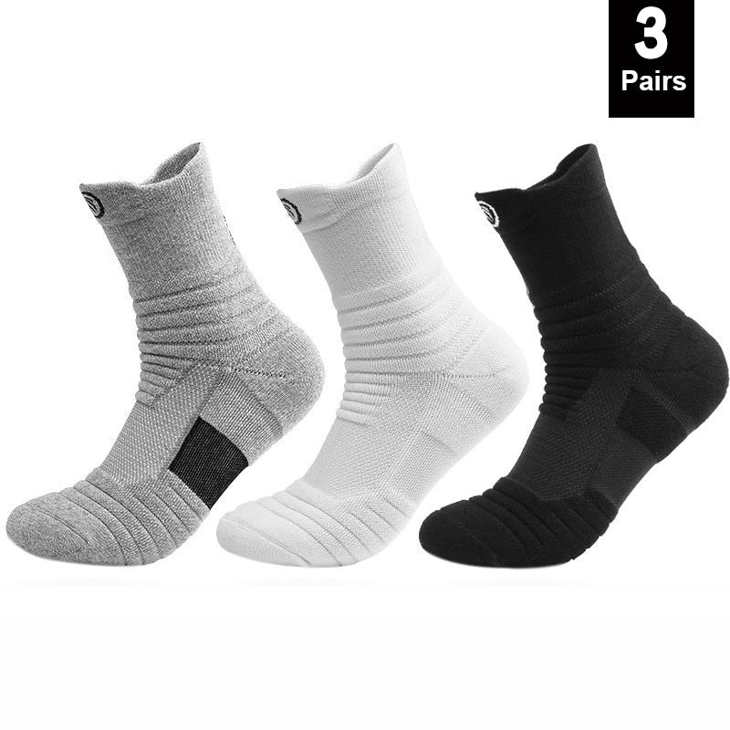 Calcetines de fútbol antideslizantes, calcetín de algodón para hombres y mujeres, calcetines cortos y largos de tubo de fútbol, ​​calcetines de deporte del baloncesto, calcetines desodorantes transpirables 38-43