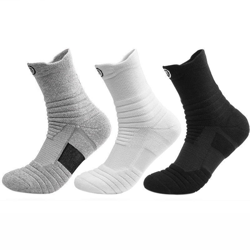 Calcetines de fútbol antideslizantes, calcetín de algodón para hombres y mujeres, calcetines cortos y largos de tubo de fútbol, ​​calcetines de deporte del baloncesto, calcetines desodorantes transpirables 38-43
