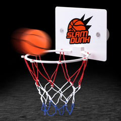 Mini Kit de aro de baloncesto para interior, tablero de baloncesto de plástico para deportes en casa, aros de baloncesto, juego divertido, ejercicio físico
