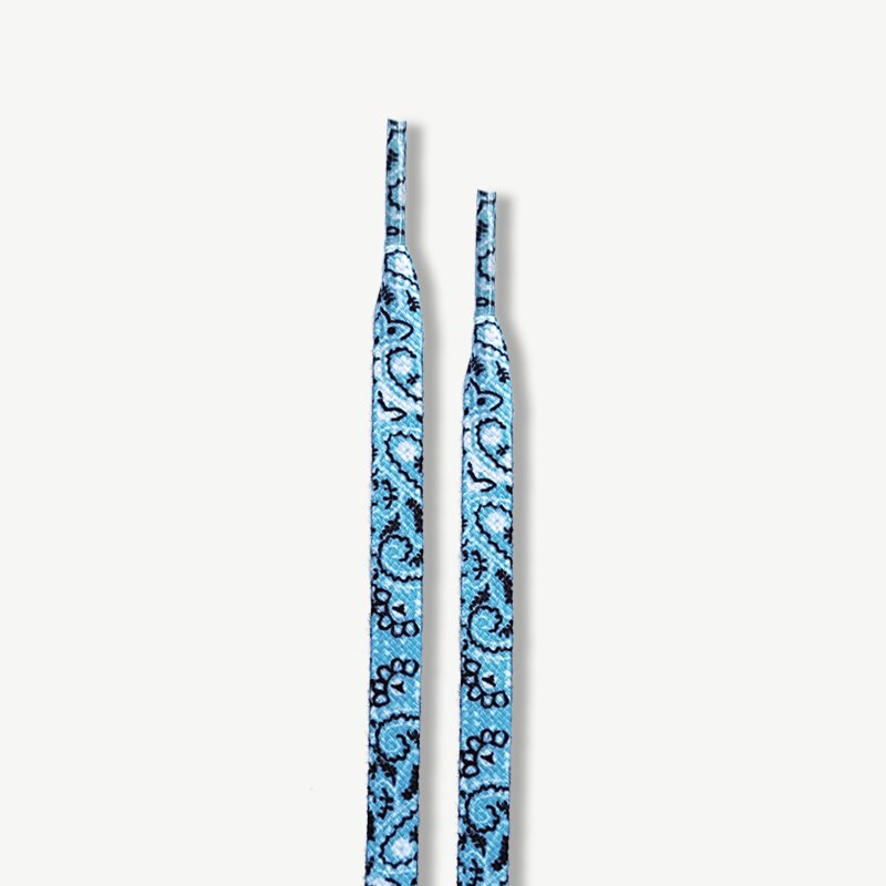 Cordones de flores de anacardo de alta calidad, 120/140/160 cm, mujeres, hombres, rojo, negro, azul, zapatos deportivos informales pintados a mano, cordones de baloncesto