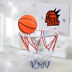 Mini Kit de aro de baloncesto para interior, tablero de baloncesto de plástico para deportes en casa, aros de baloncesto, juego divertido, ejercicio físico